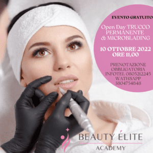 Open Day Trucco Permanente e Microblading - 10 Ottobre 2022