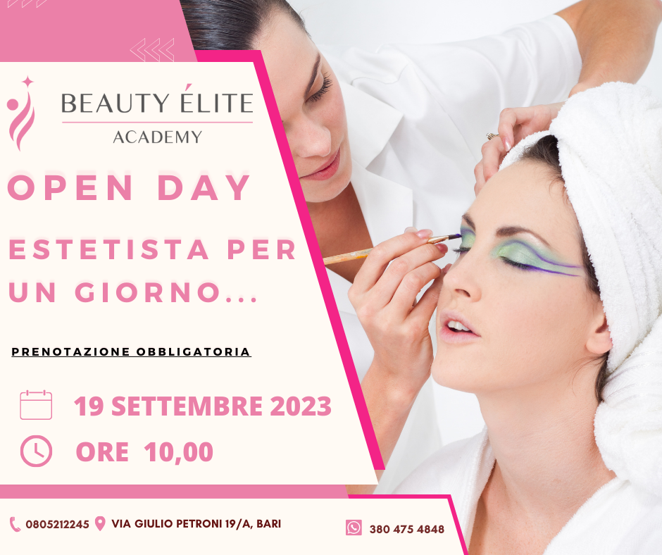 OPEN DAY - ESTETISTA PER UN GIORNO...